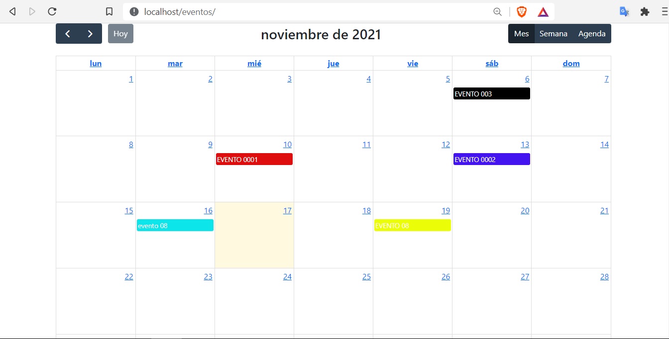 Lee más sobre el artículo Agenda de eventos con FullCalendar Y Javascript