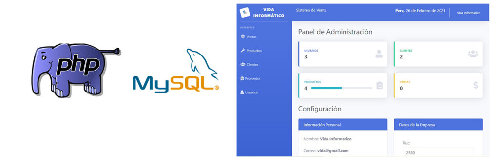 Sistema de venta básico Php y Myql