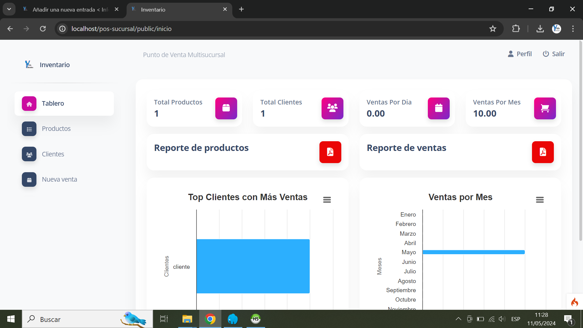 Lee más sobre el artículo Sistema de Venta Básico Multi Sucursal Codeigniter 4 y MySQL (Gratuito)